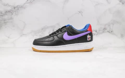 耐克Nike Air Force 1 07 LE Shibuya纯原版本涩谷限定葡萄紫色内置气垫原档案数据开发 货号：CQ7506-084