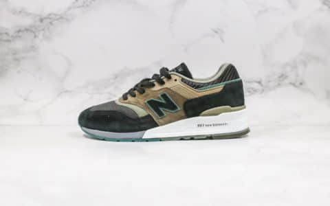 新百伦New Balance 997纯原版本高端美产棕绿色原盒原标区别市面通货版本 货号：M997CNR