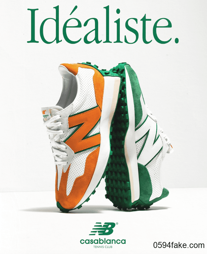 Casablanca x New Balance 327联名曝光！下月登场！
