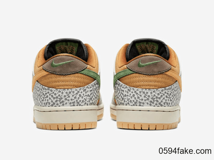 人气主题配色！Nike SB Dunk Low“ Safari”释出官图！3月14日发售！ 货号：CD2563-002