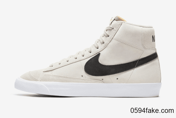 麂皮鞋身！全新Nike Blazer Mid Suede即将发售！ 货号：CI1172-100