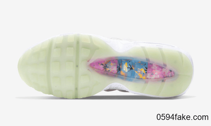 元气春日气息！Nike Air Max 95“春花”将于3月14日发售！ 货号：CU9454-194