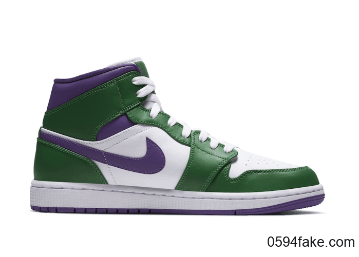 绿巨人配色！Air Jordan 1 Mid“ Incredible Hulk”即将发售！ 货号：554724-300