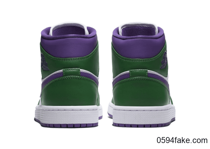 绿巨人配色！Air Jordan 1 Mid“ Incredible Hulk”即将发售！ 货号：554724-300