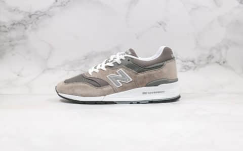 新百伦New Balance 997纯原版本高端美产慢跑鞋原盒原标原档案数据开发 货号：M997GY2