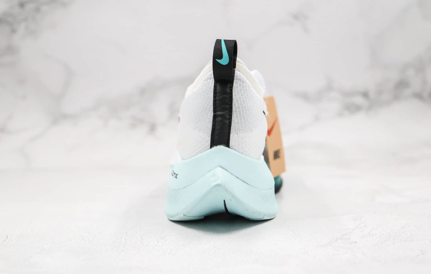 耐克Nike Air Zoom Alphafly NEXT%「破 2」纯原版本马拉松气垫跑鞋灰蓝色内置纤维碳板加持原盒原标 货号：CI9925-010