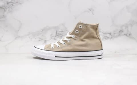 匡威Converse all srar公司级版本日本限定经典款奶茶色正确鞋面卡色原楦头纸板打造