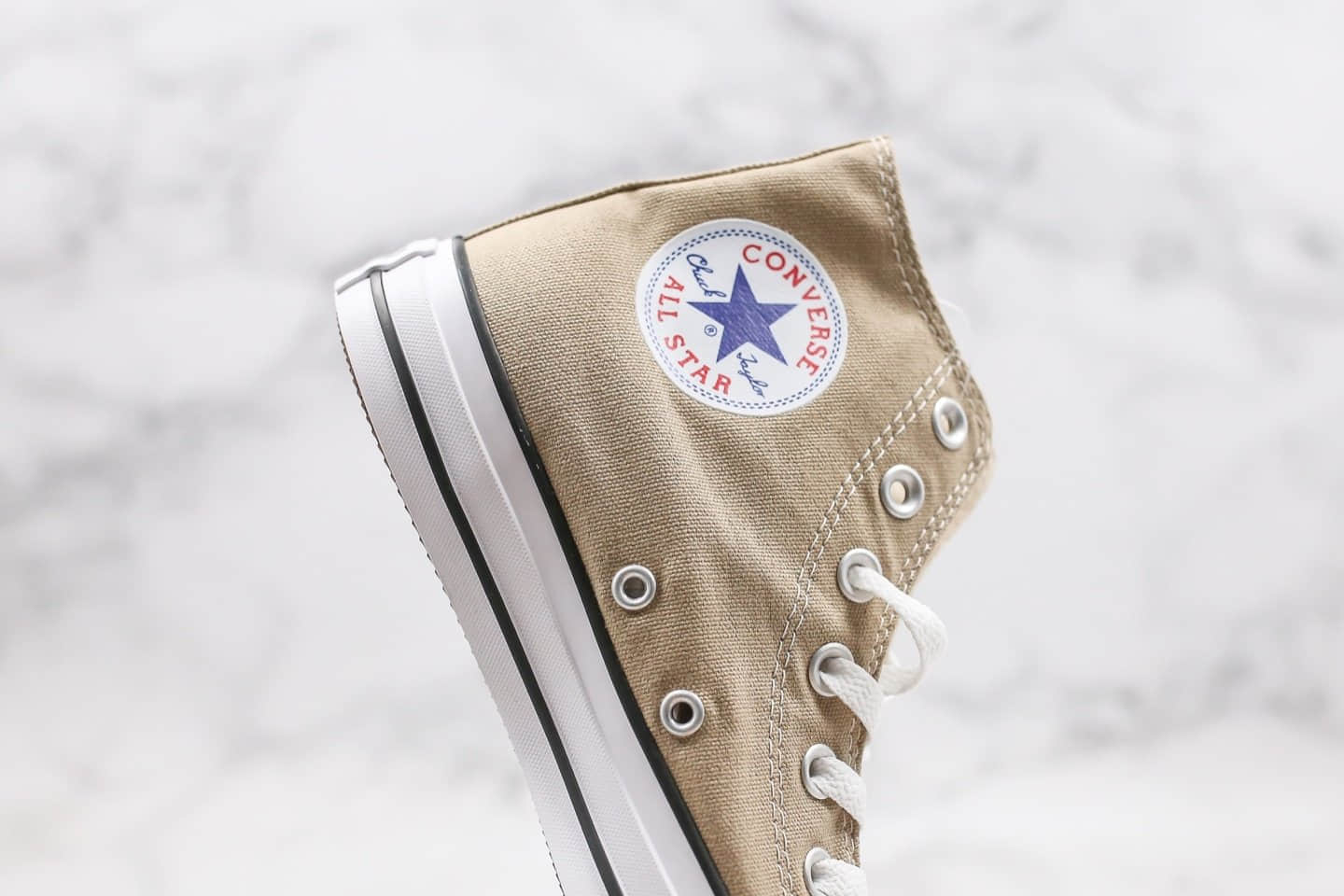 匡威Converse all srar公司级版本日本限定经典款奶茶色正确鞋面卡色原楦头纸板打造