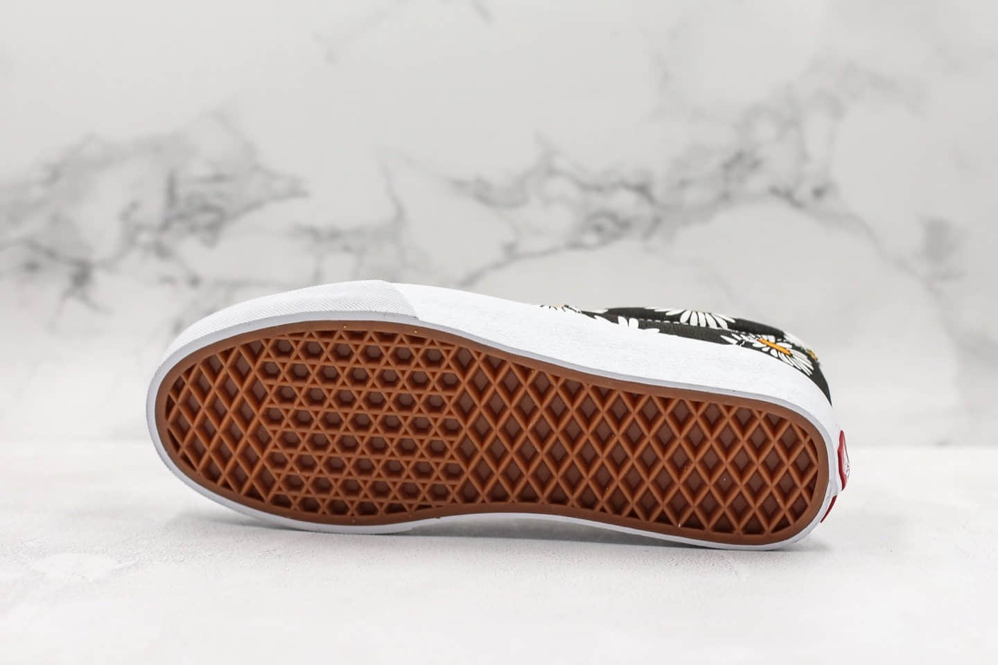 万斯Vans Claaic Slip-On公司级版本低帮硫化板鞋小雏菊配色原厂硫化大底内置钢印