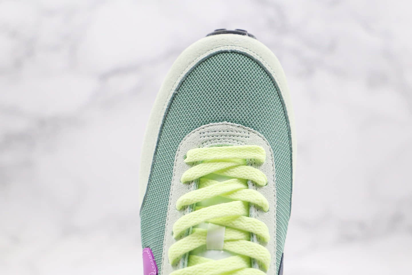 耐克Nike Daybreak SP纯原版本华夫系列跑鞋鸳鸯绿色正确鞋面卡色原厂组合鞋底 货号：CQ6358-300