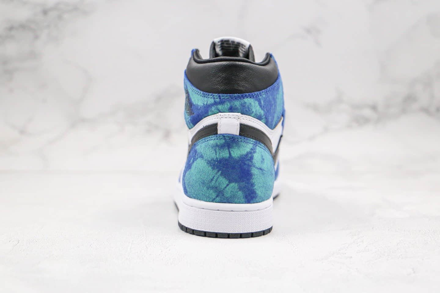 乔丹Air Jordan 1 Tie-Dye纯原版本高帮AJ1扎染蓝色原楦头纸板打造原档案数据开发 货号：CD0461-100