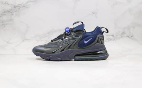 耐克Nike Air Max 270 Retro eng纯原版本气垫鞋三代黑蓝紫色内置真小潘气垫原材料打造 货号：CD0113-001