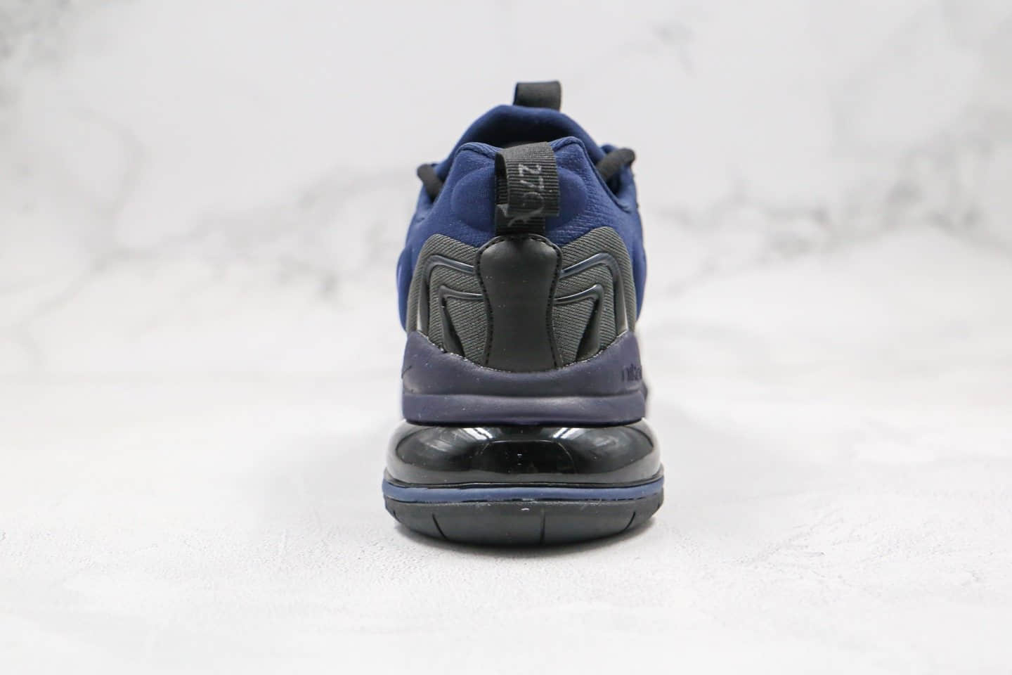 耐克Nike Air Max 270 Retro eng纯原版本气垫鞋三代黑蓝紫色内置真小潘气垫原材料打造 货号：CD0113-001