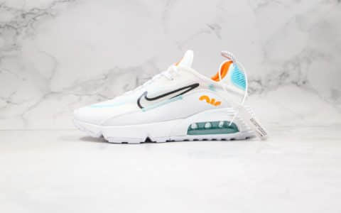 耐克Nike Air Vapormax 2090纯原版本王一博同款Max2090气垫鞋白蓝色原档案数据开发原楦头纸板打造 货号：CT7695-104