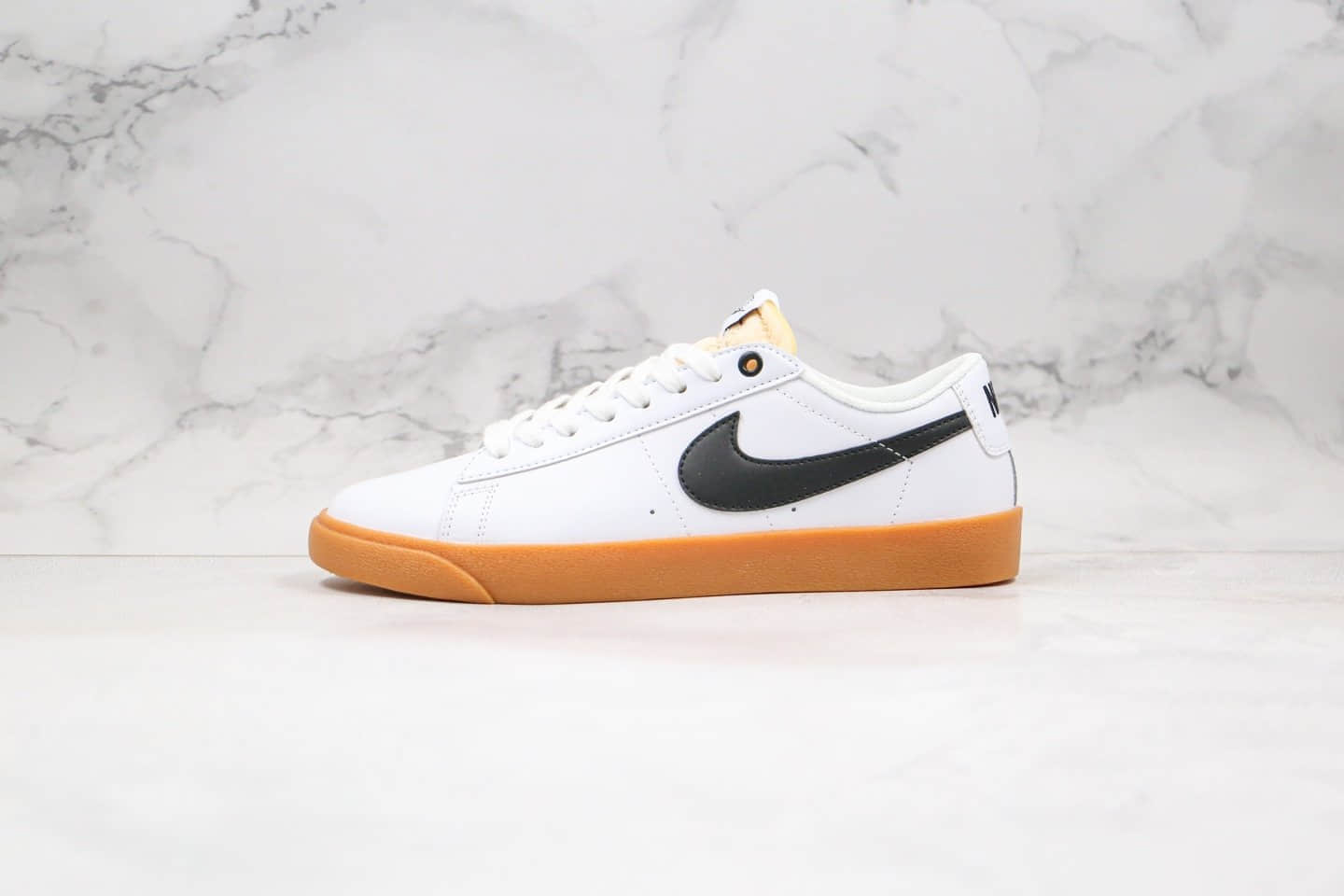 耐克NIKE ZOOM BLAZER LOW公司级版本低帮开拓者板鞋黑白色内置气垫原楦头纸板打造 货号：BQ4808-101