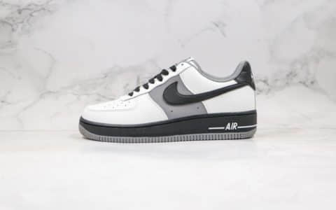 耐克Nike Air Force 1 Low x Dior纯原版本迪奥联名款低帮空军一号白黑灰色内置气垫原盒原标正确楦头纸板打造 货号：553689-609