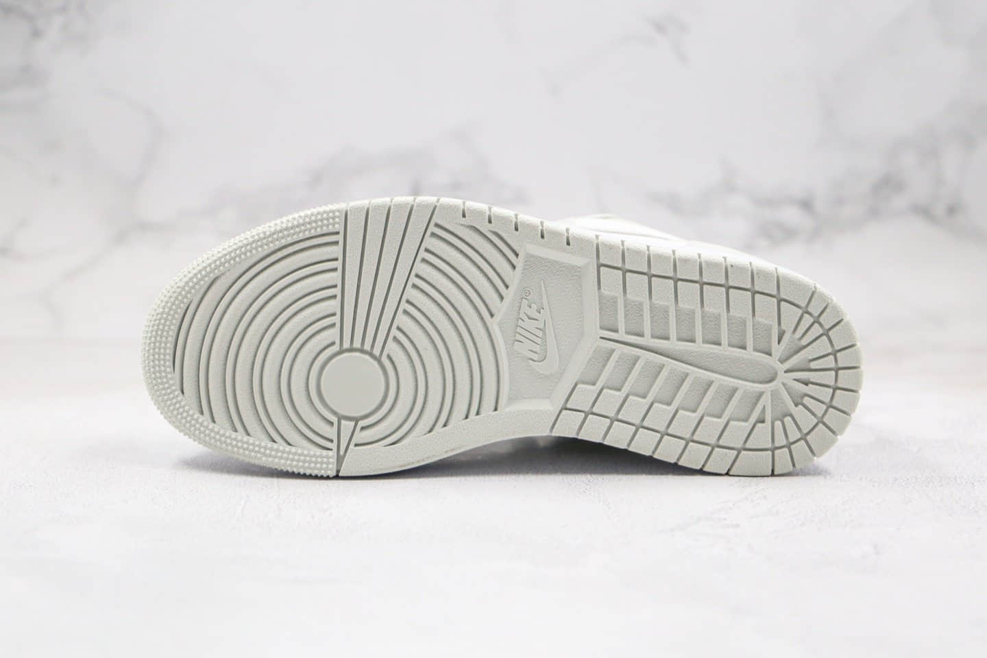 乔丹Air Jordan 1 Low Spruce Aura纯原版本低帮AJ1云杉米白色内置气垫区别市面看图做鞋版本 货号：CW1381-003