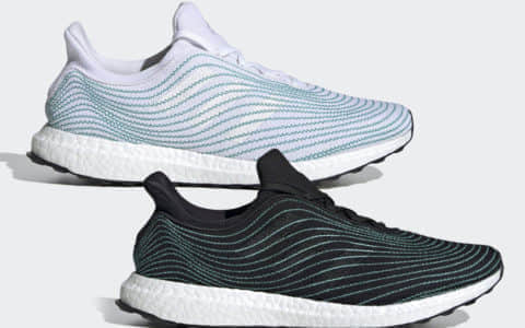 波浪线条鞋身！环保材质打造！Parley x adidas联名系列下月登场！