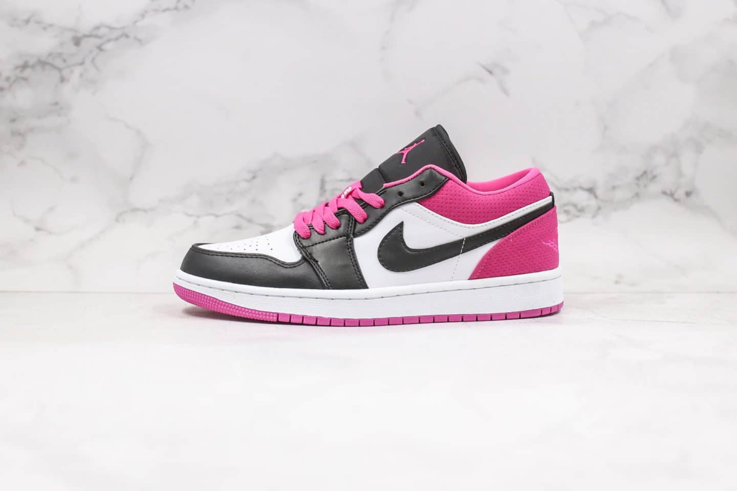 乔丹Air Jordan 1 Low Magenta纯原版本低帮AJ1树莓红玫红配色原楦头纸板打造 货号：CK3022-005