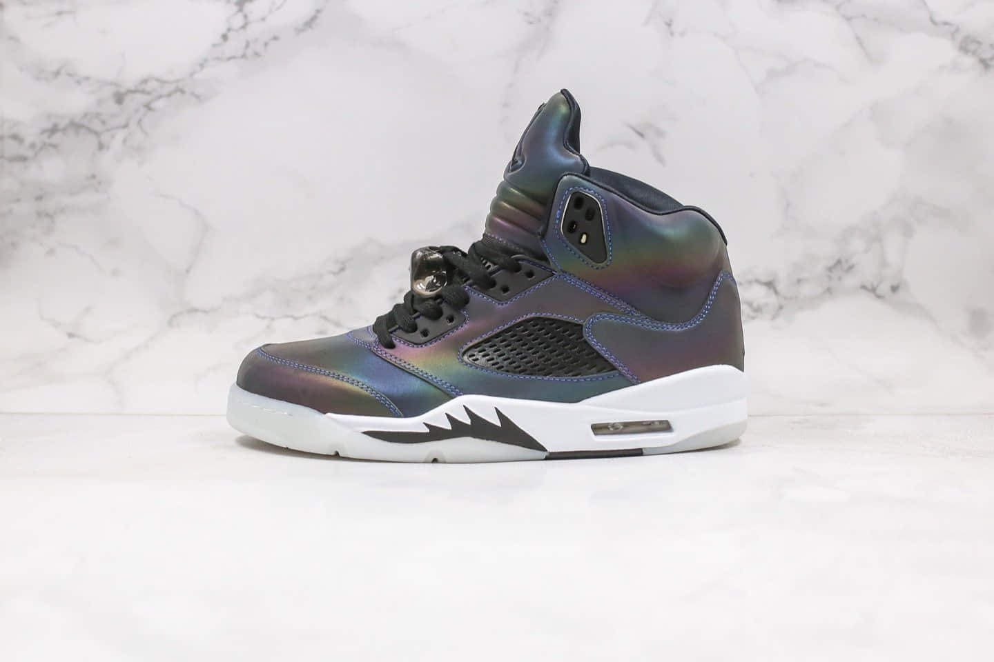 乔丹Air Jordan 5 WMNS Oil Grey纯原版本夜店神器AJ5变色龙配色内置气垫原档案数据开发 货号：CD2722-001