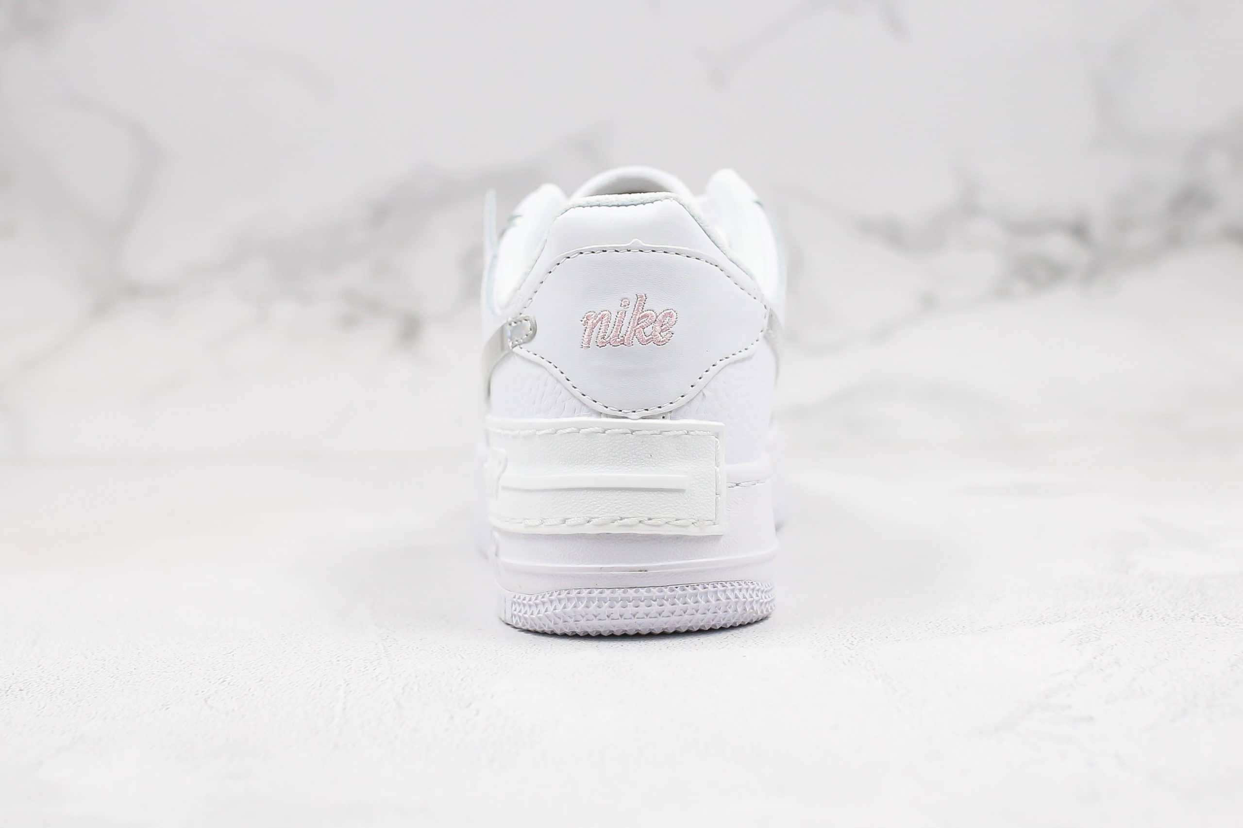 耐克Nike Air Force 1 Shadow纯原版本低帮空军一号马卡龙镭射银钩小花配色原档案数据开发 货号：CK3172-003