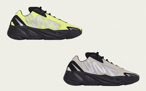 两双Yeezy 700 MNVN全新配色限定本月发售！