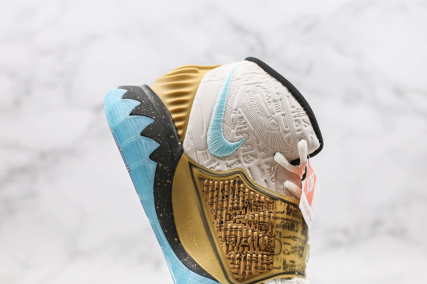 耐克Nike Kyrie 6 Golden Mummy x Concepts纯原版本联名款欧文6埃及法老配色内置气垫支持实战 货号：CV5572-149