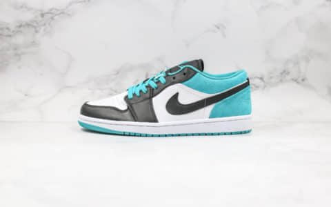 耐克Nike Air Jordan 1 Low Laser Blue纯原版本低帮乔丹AJ1激光黑蓝色原盒原标 货号：CK3022-004