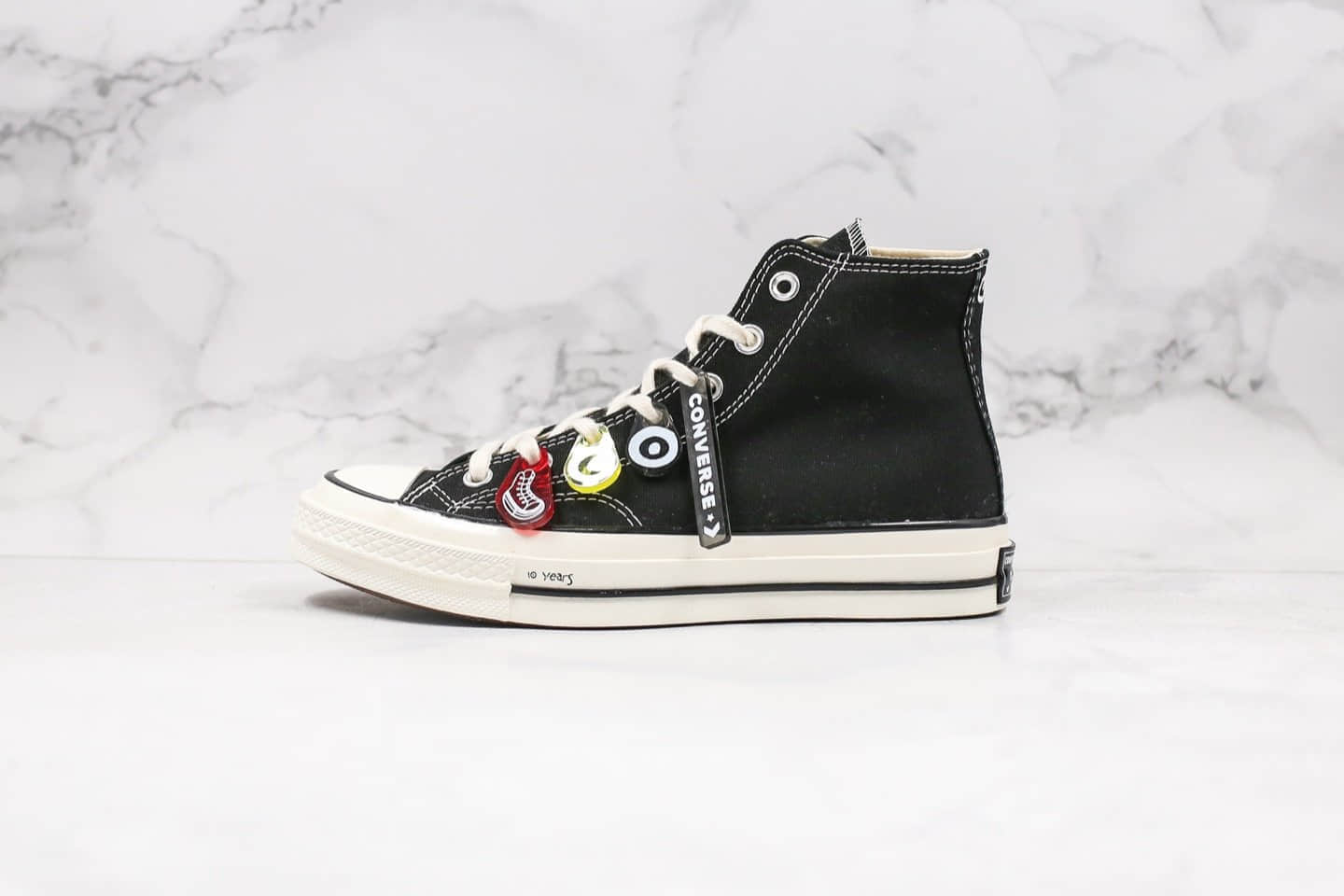 匡威Converse x 10 CorsoComo纯原版本联名款首尔十周年限定黑白配色原盒原标原厂硫化大底