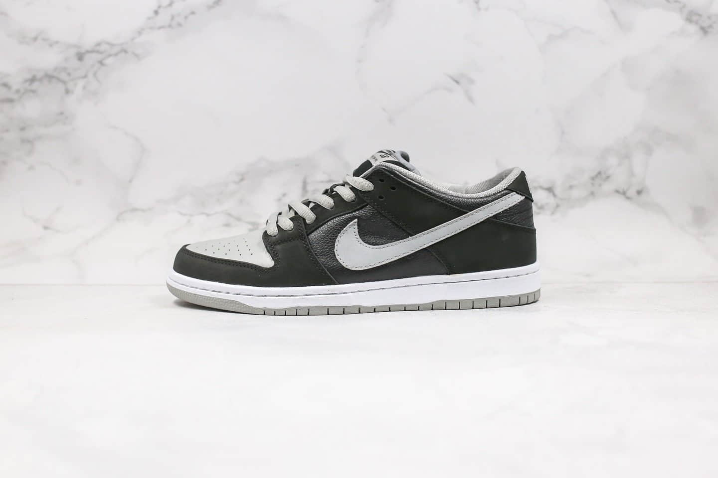 耐克Nike SB Dunk Low J-Pack Shadow纯原版本低帮SB DUNK影子灰配色内置后跟Zoom气垫原楦头纸板打造 货号：BQ6817-007