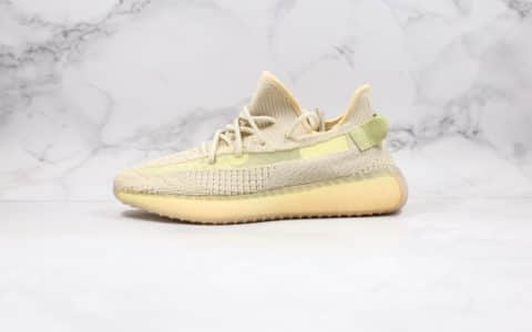 阿迪达斯Adidas Yeezy Boost 350V2公司级版本椰子350V2新亚洲限定丁黄配色内置真爆米花颗粒中底 货号：FX9028