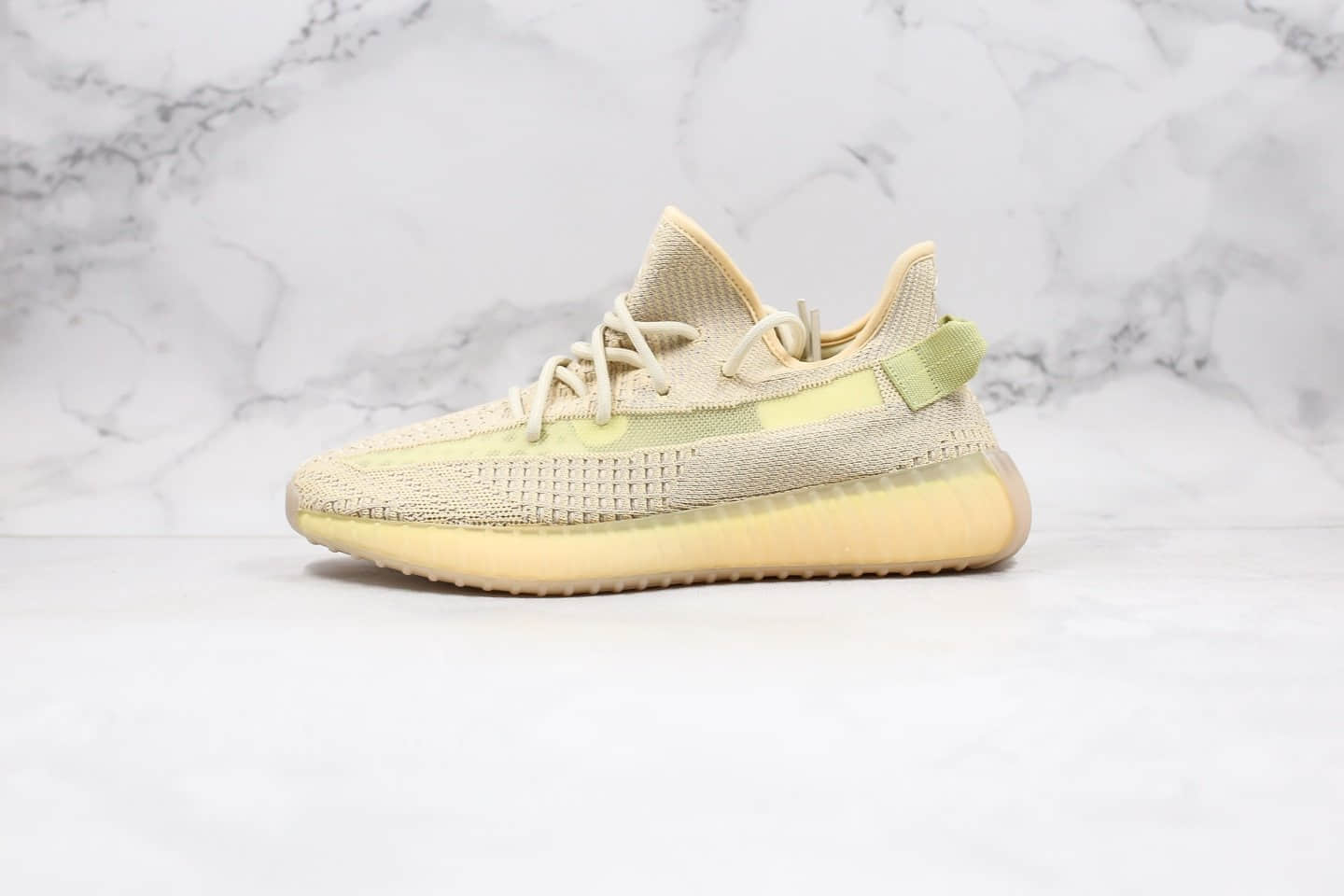 阿迪达斯Adidas Yeezy Boost 350V2公司级版本椰子350V2新亚洲限定丁黄配色内置真爆米花颗粒中底 货号：FX9028