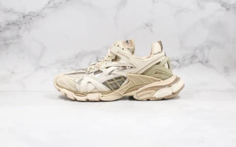 巴黎世家Balenciaga Track 4.0纯原版本米白色复古老爹鞋原厂数据开发原盒原标 货号：570391W2GN72009