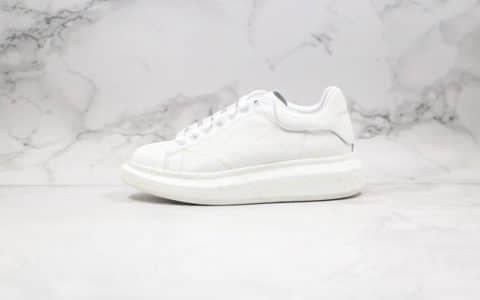 亚历山大Alexander McQueen sole sneakers纯原版本麦昆手绘夜光小白鞋原盒配件齐全正确丝绸牛皮鞋面