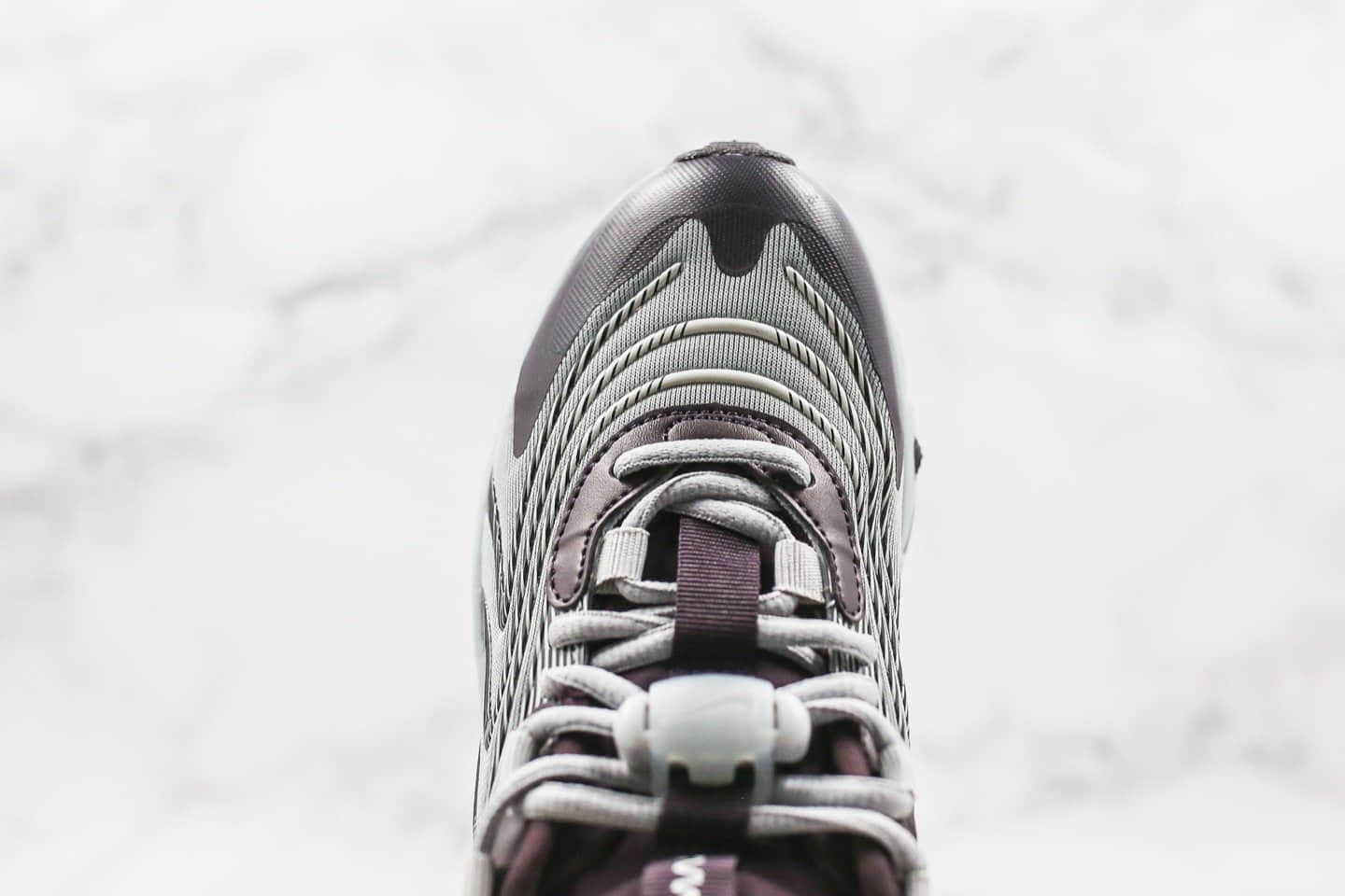 耐克Nike Air Max 270 Retro eng气垫鞋Max270纯原版本三代灰黑棕色后置半掌真气垫缓震原楦头纸板打造 货号：CK2595-600
