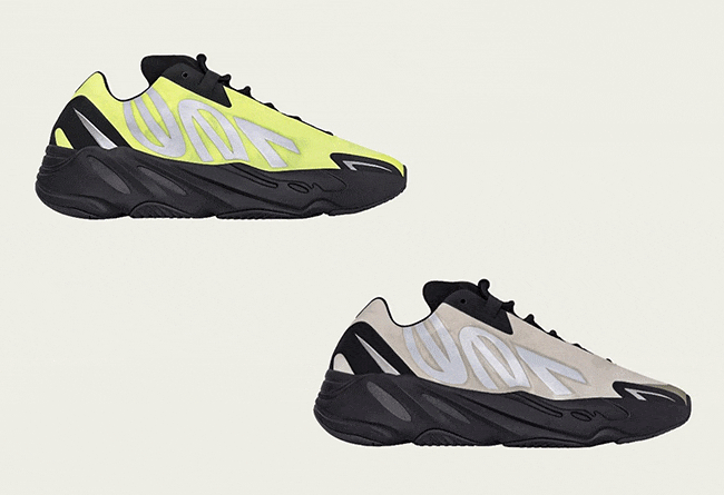 两双Yeezy 700 MNVN全新配色限定本月发售！