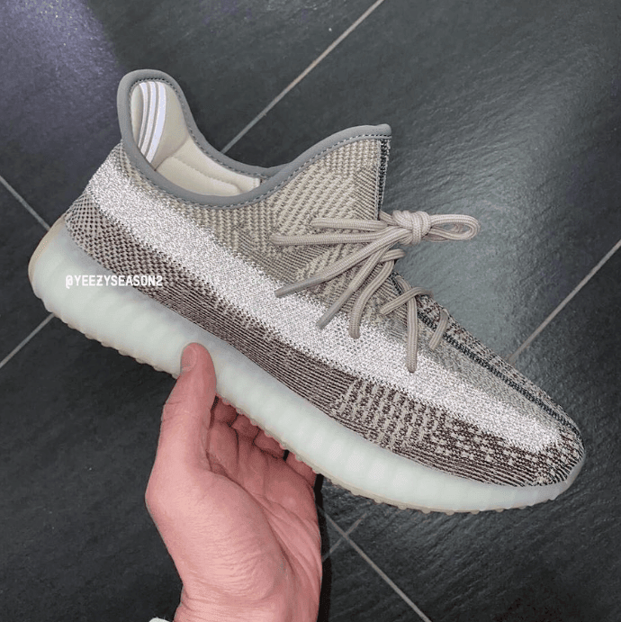 侃爷真会玩！Yeezy 350 V2 “Zyon”满天星版本曝光！ 货号：FZ1267