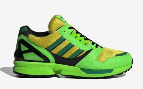 绿到你发慌！atmos x adidas ZX 8000 G-SNK 3联名曝光！