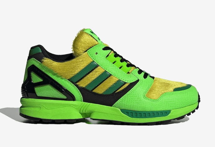 绿到你发慌！atmos x adidas ZX 8000 G-SNK 3联名曝光！