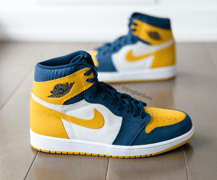 密歇根 Air Jordan 1 PE美照释出！设计规格极高！