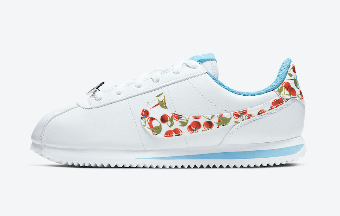 野餐主题！可爱樱桃装扮！阿甘鞋Nike Cortez 新配色即将发售！ 货号：CJ2421-400