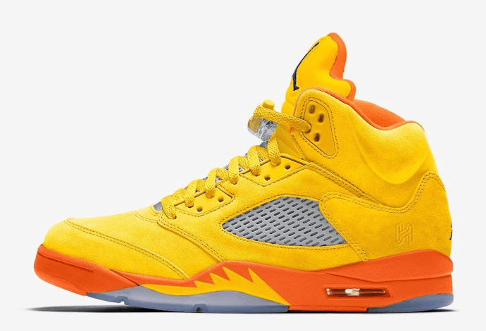 番茄炒蛋配色！全新Air Jordan 5 SE “Solar Orange”首度曝光！ 货号：CZ5725-700