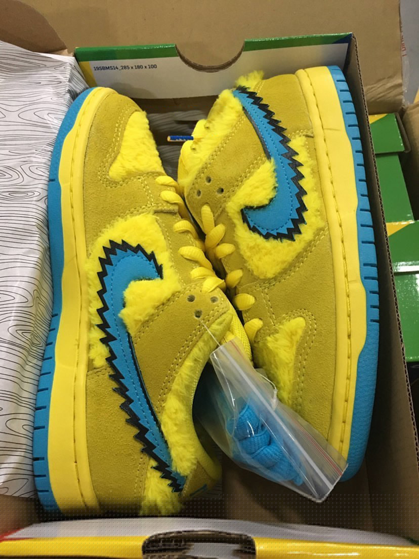 小熊联名 Dunk Low完整实物图曝光！下月登场！ 货号：CJ5378-700