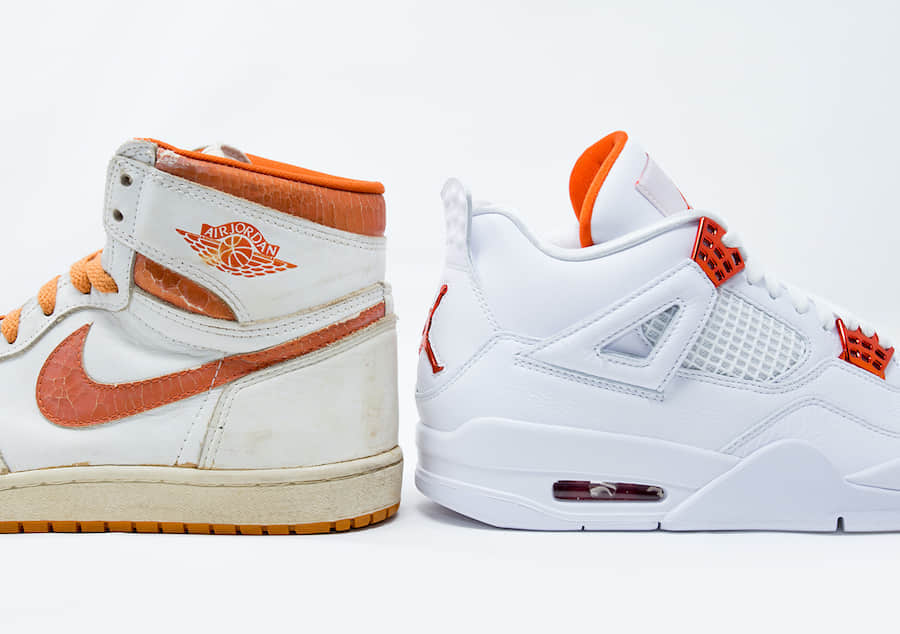 致敬经典！AJ4 Metallic Pack设计灵感曝光！