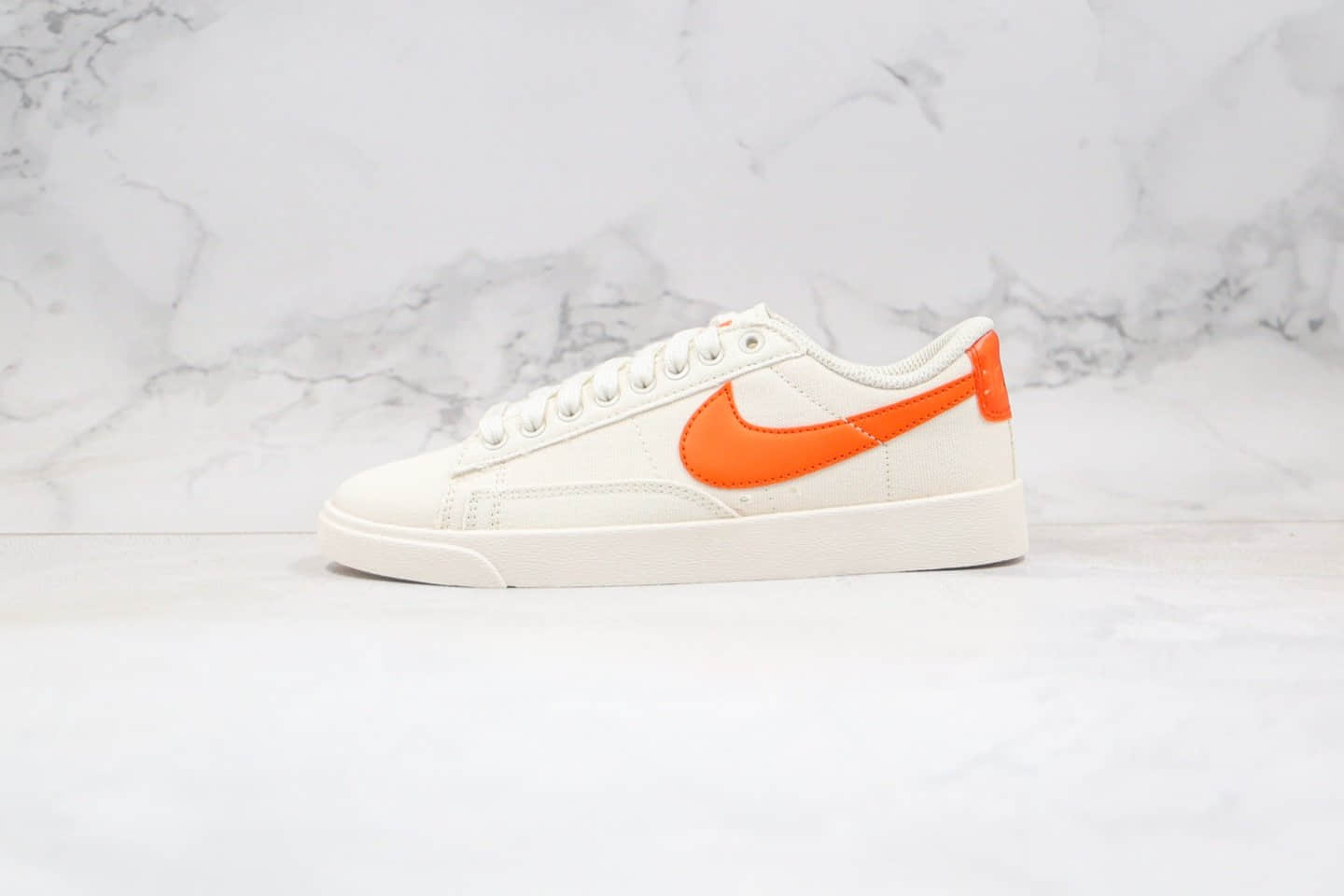 耐克Nike Blazer Low LX Plant Color Wmns Collection pink公司级版本低帮开拓者北京限定白橙色原档案数据开发 货号：AV9371-107