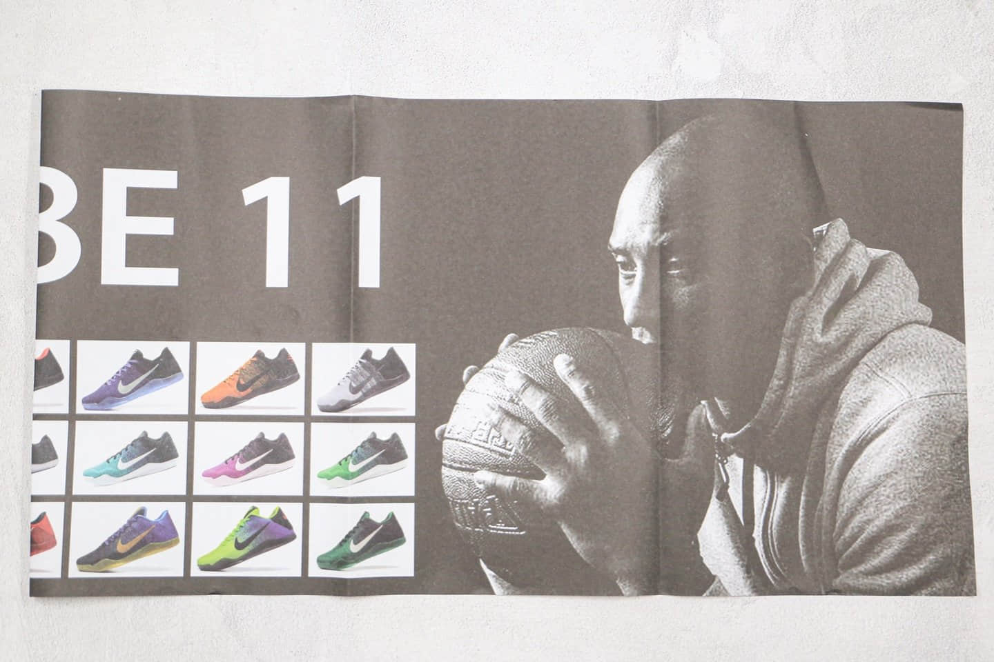 耐克Nike Kobe 11 Elite Low纯原版本科比11代编织篮球鞋灰黑色内置Zoom气垫原盒原标 货号：822675-105