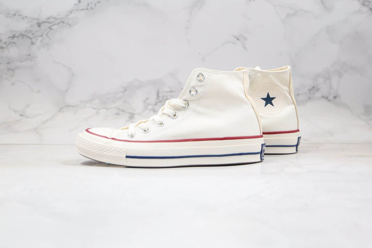 匡威CONVERSE ALL STAR J VTG 59 HI timeline 2020SS公司级版本日产版本高帮VTG粗边高帮米白色黑标帆布鞋原厂硫化大底正确硅蓝PU软中底