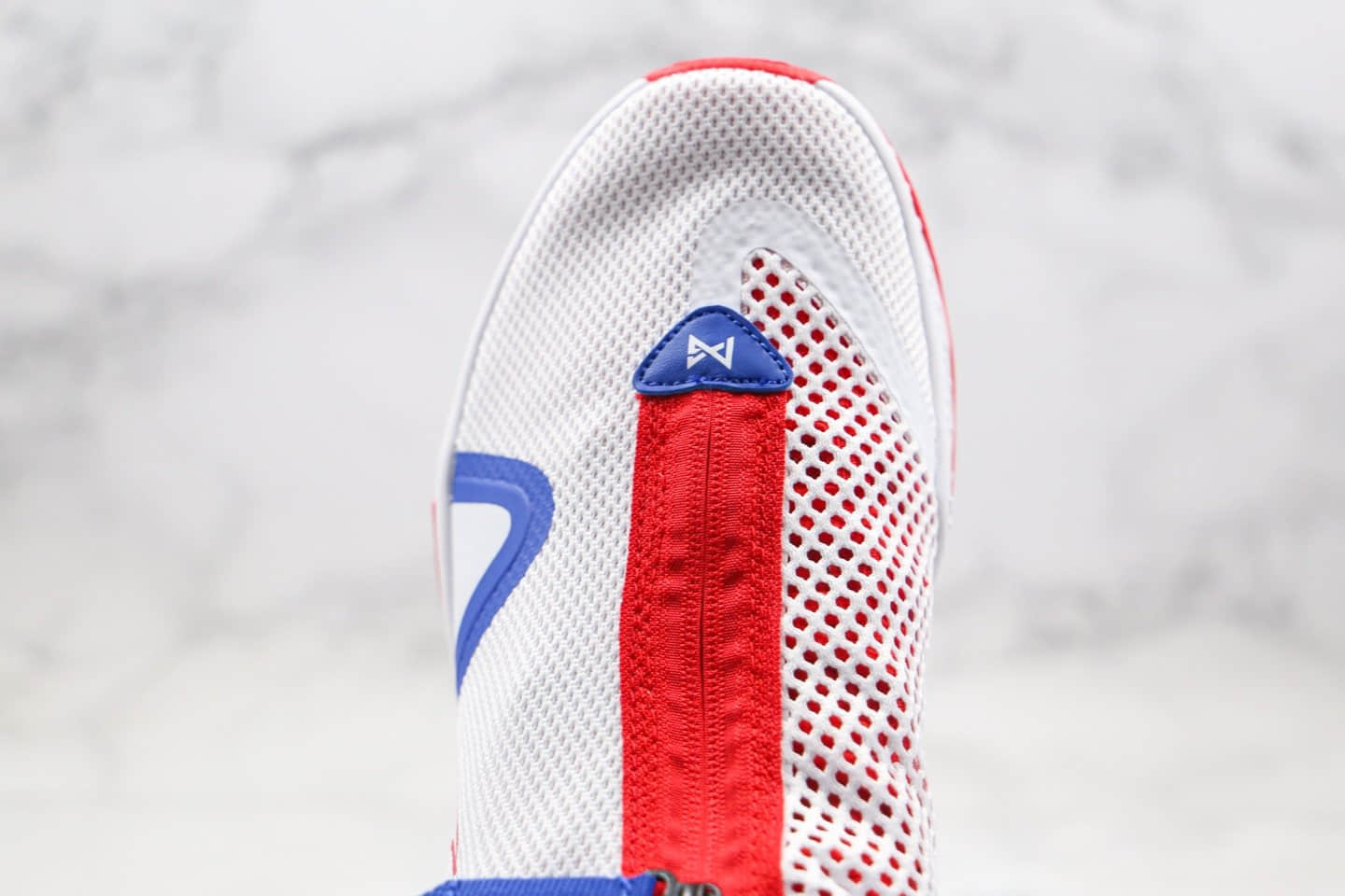 耐克Nike PG 4 EP纯原版本保罗乔治4代篮球鞋蓝红色原楦开发全掌气垫 货号：CD5082-101