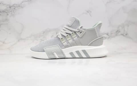 阿迪达斯adidas EQT BASK ADV V2公司级跑鞋灰白色原厂PU大底 货号：EE5038