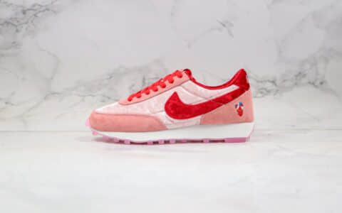 耐克Nike Wmns Air Daybreak x Strangelove纯原版本华夫破晓系列丝绒料慢跑鞋原盒原标原楦头纸板打造 货号：BV7725-800